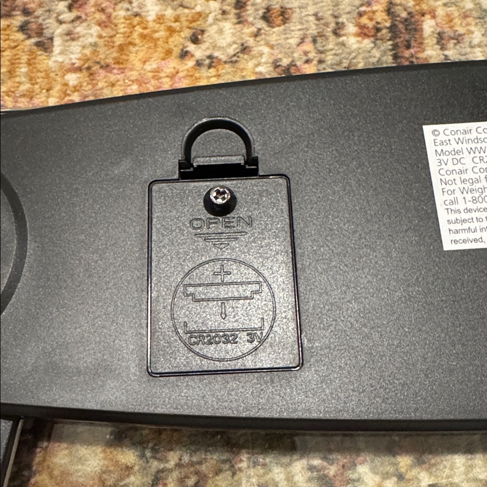 Weight Watches by Conair Digital Glass Bathroom Scale - Picture 3 of 4